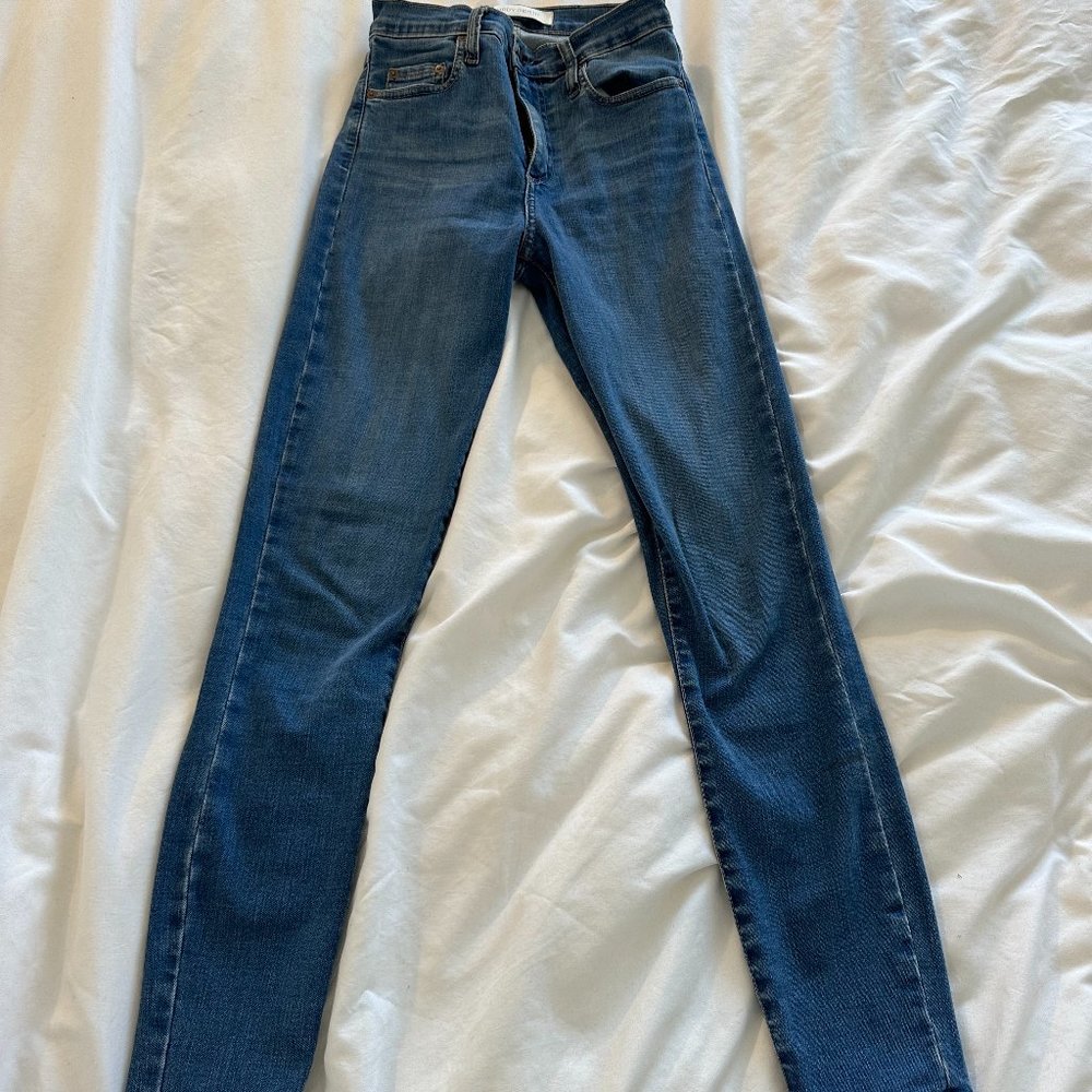Nobody Denim Cult Ankle High Rise Skinny Leg Jeans